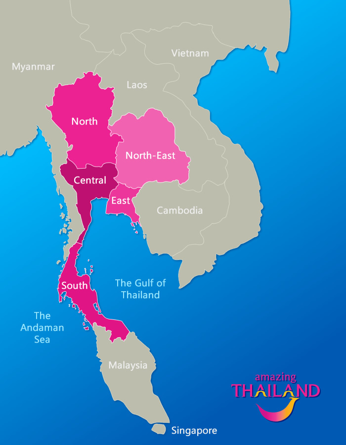 Onde é a Tailândia